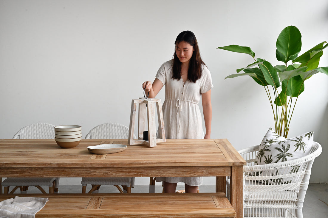 Caring for Outdoor Teak Furniture Island Living Singapore