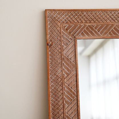 Manado Natural Carved Mirror - 80cm x 180cm 1