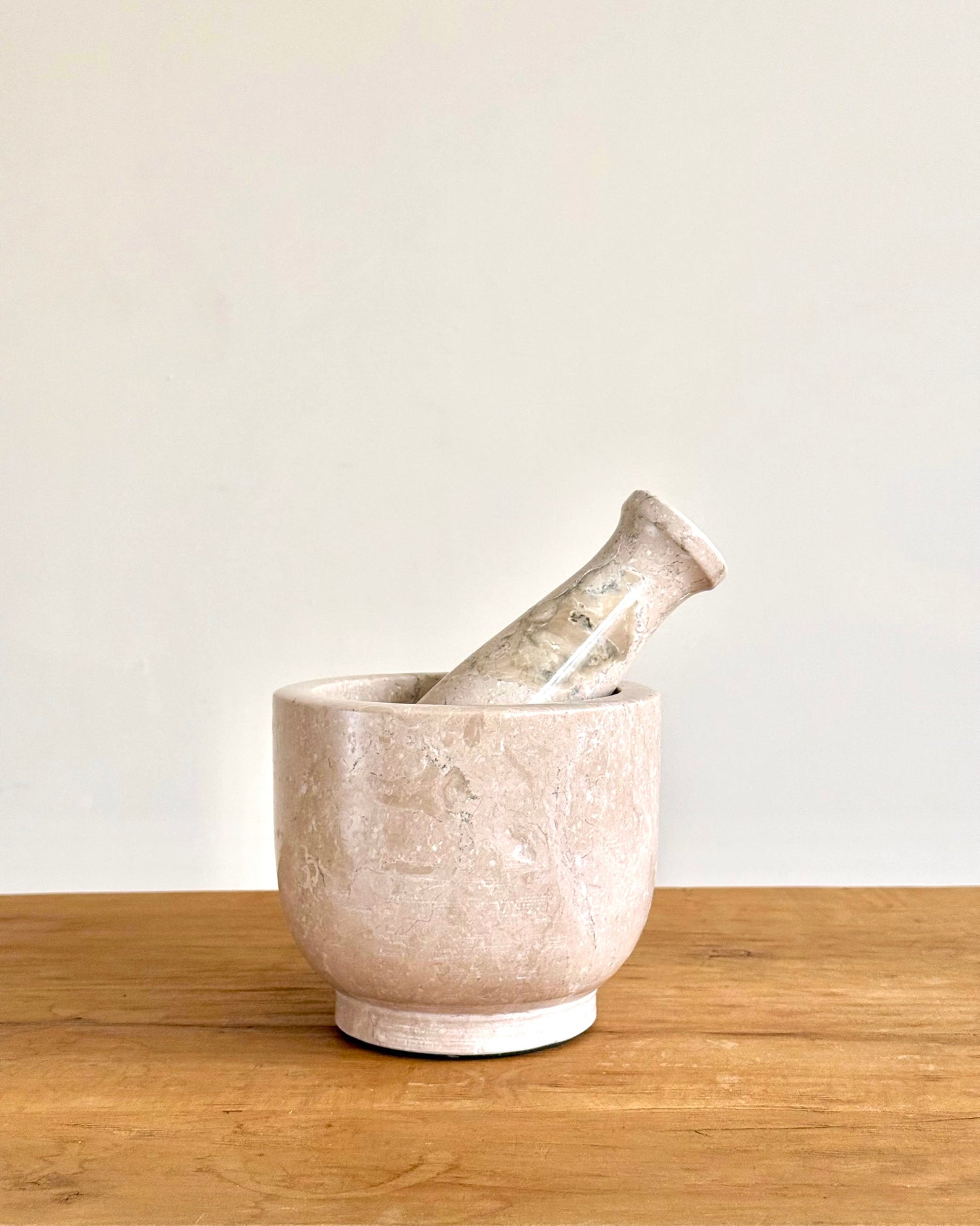 Marble Mortar and Pestle