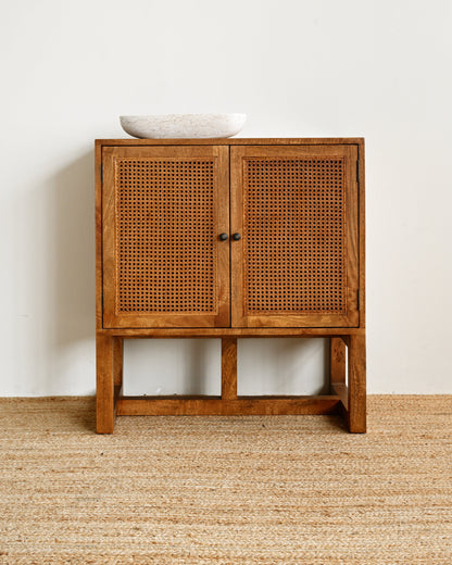 Marble oval display bowl 