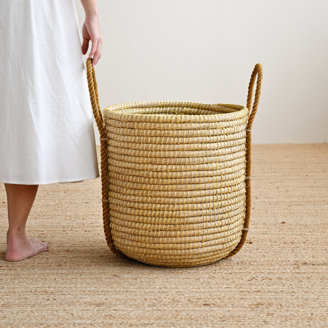 Marina Rope Handle Basket 1
