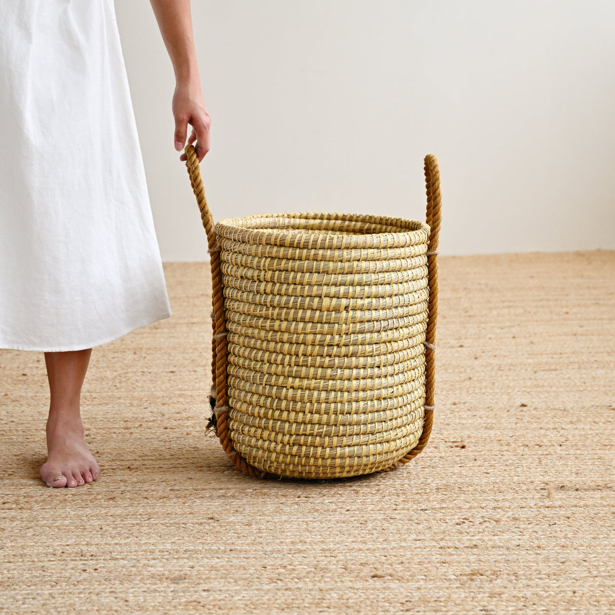 Marina Rope Handle Basket – Island Living