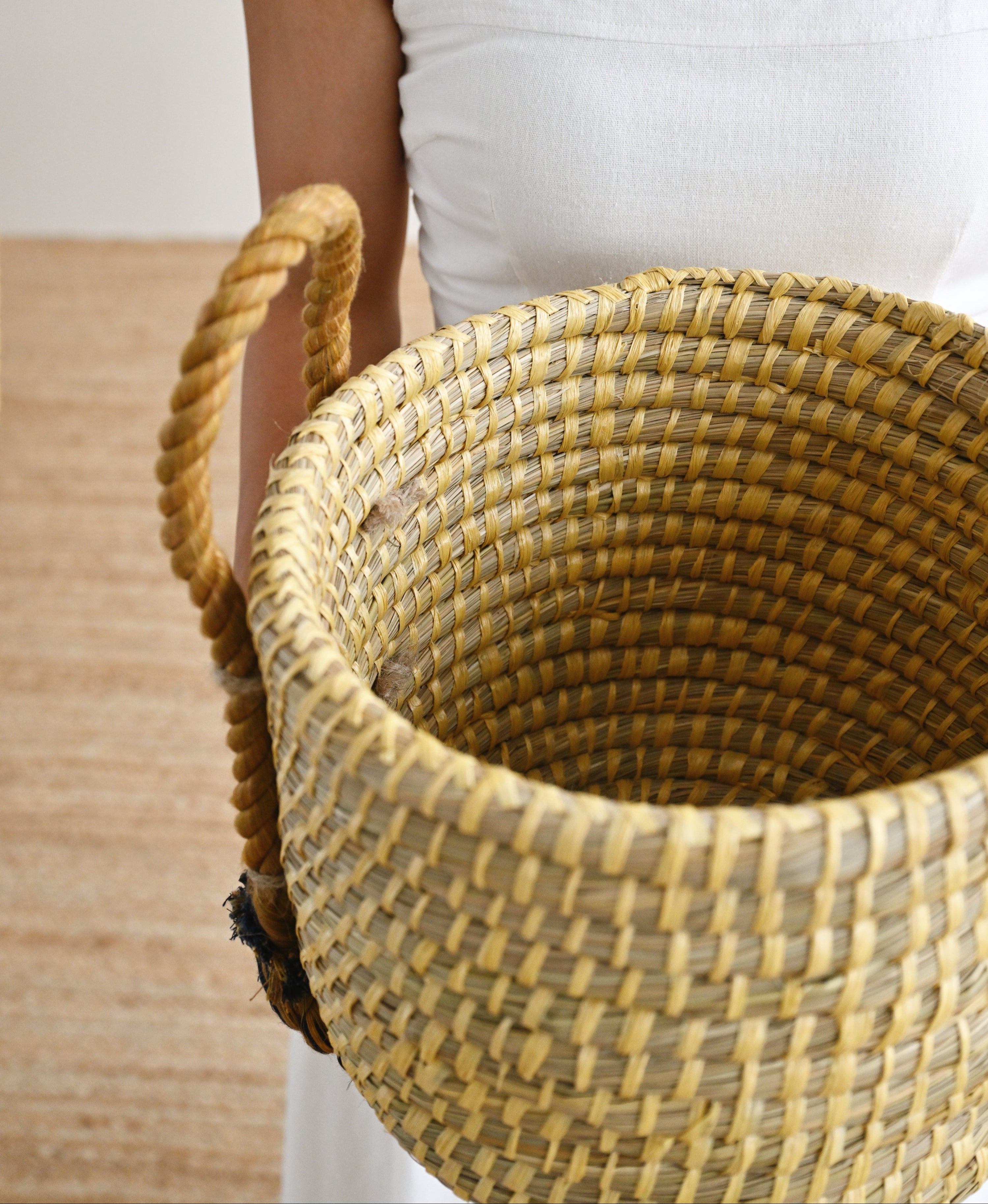Marina Rope Handle Basket 4