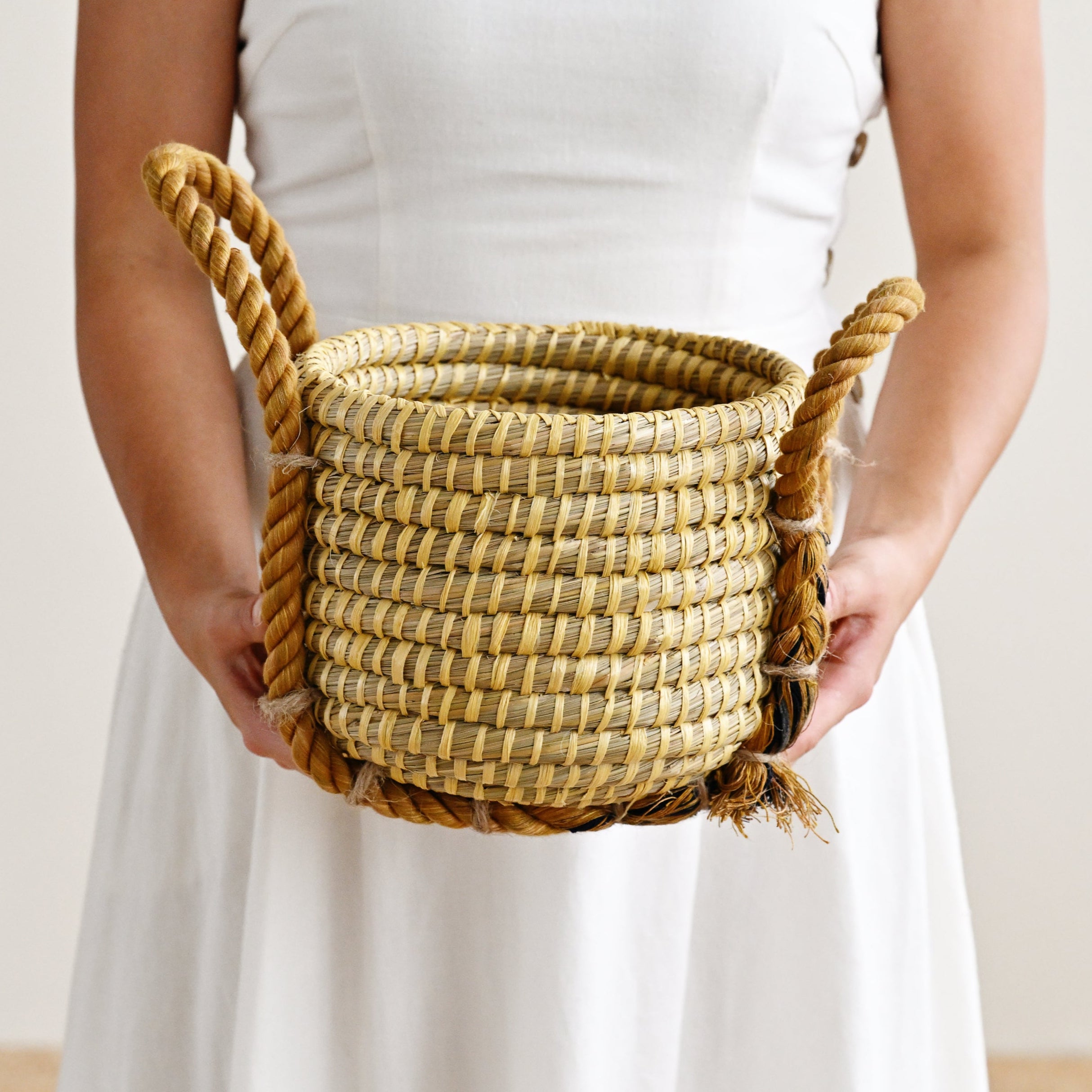 Marina Rope Handle Basket 7