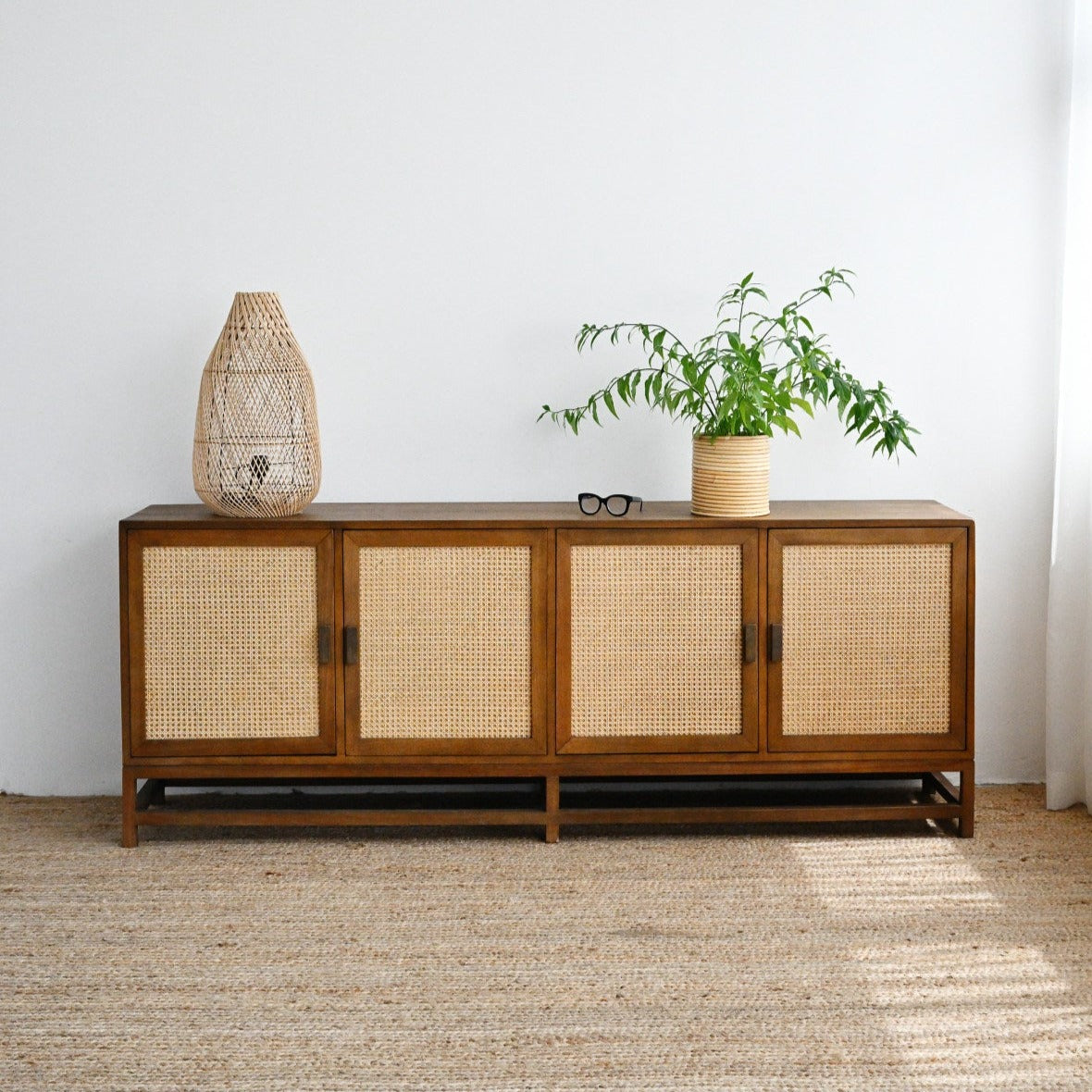 Molly 4 Door Sideboard - Natural