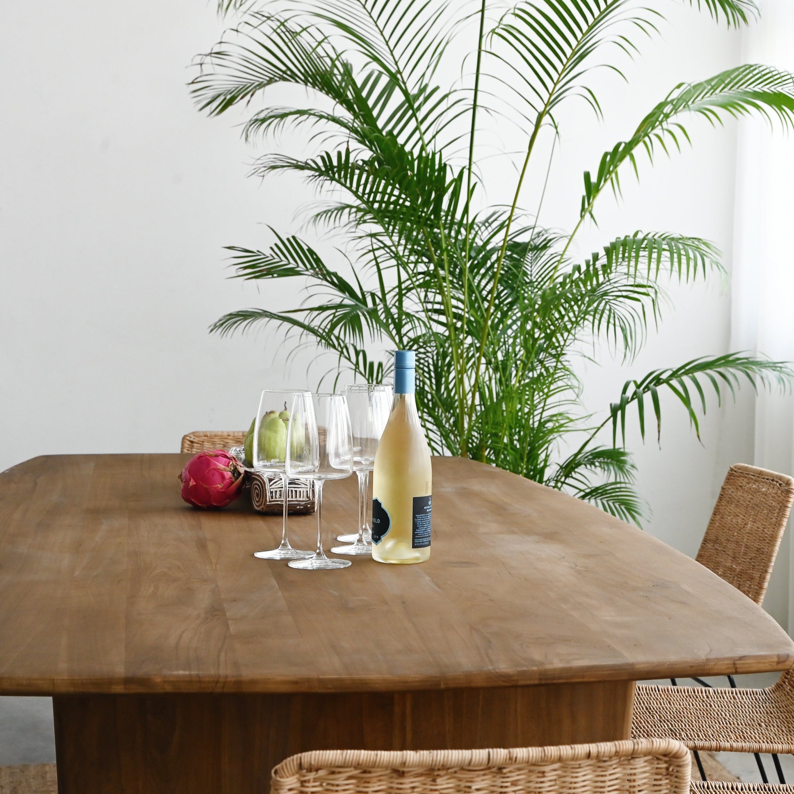 Molly Dining Table in Natural - L240cm