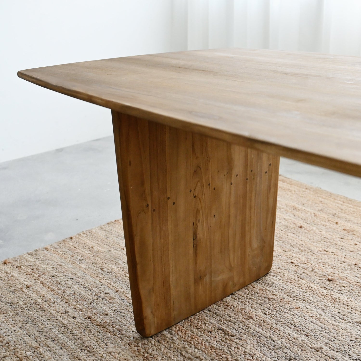 Molly Dining Table in Natural - L240cm