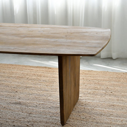 Molly Dining Table in Natural - L240cm