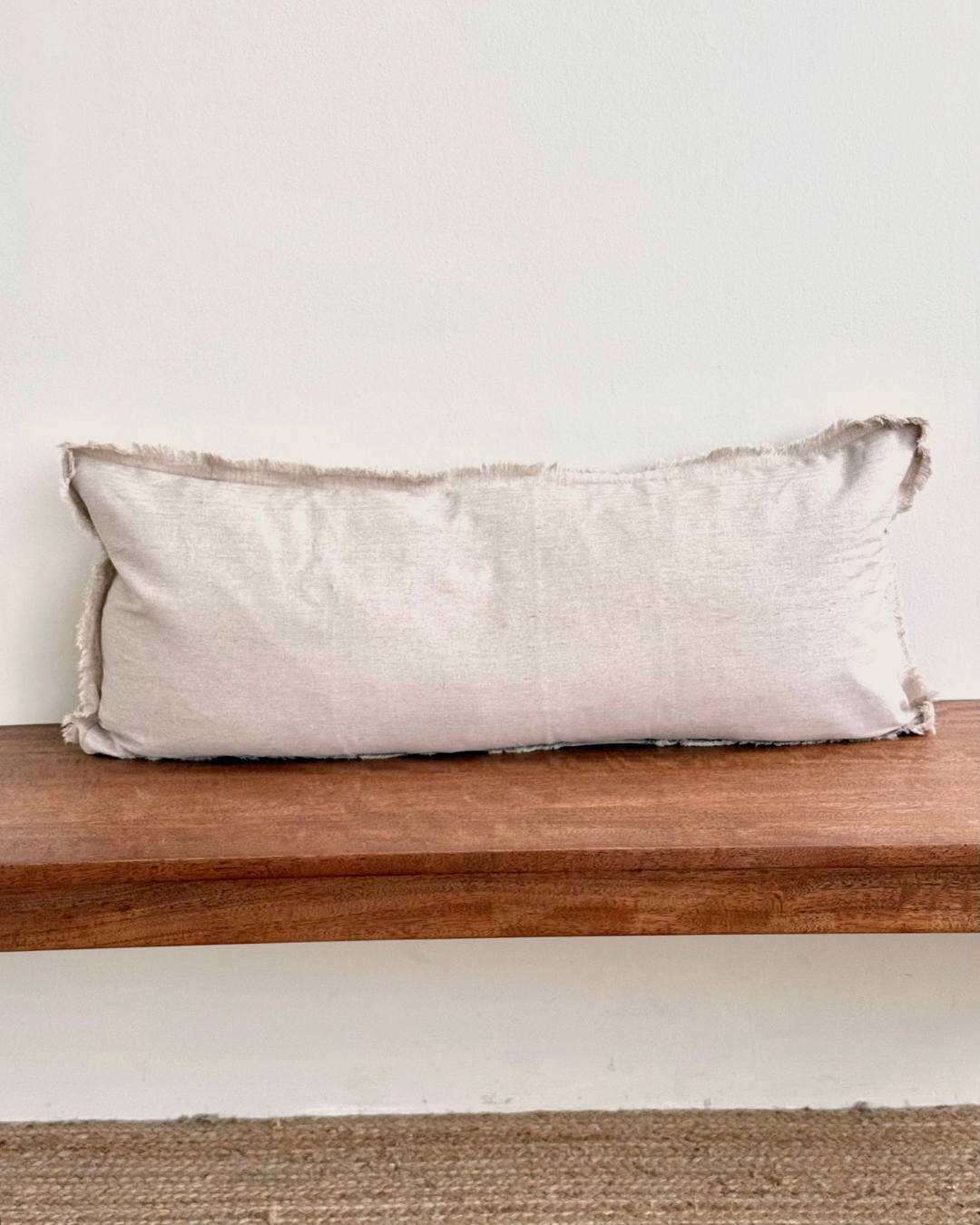 Natural Kayah Cushion Cover - 85 x 35 cm