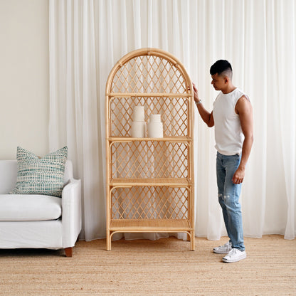Natural Bungalow Bookshelf