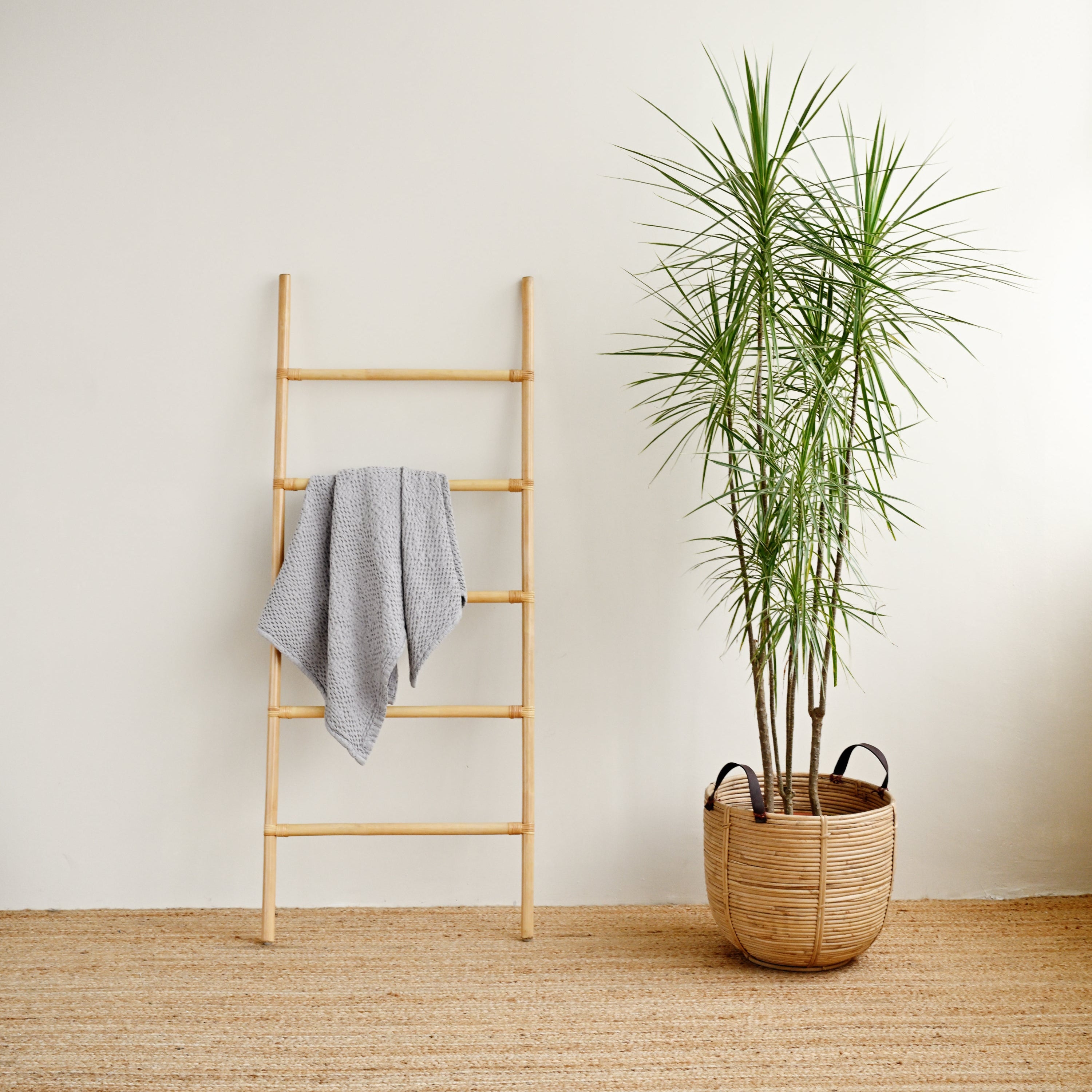 Natural Rattan Ladder