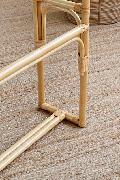 Natural Rattan Towel Hanger 1