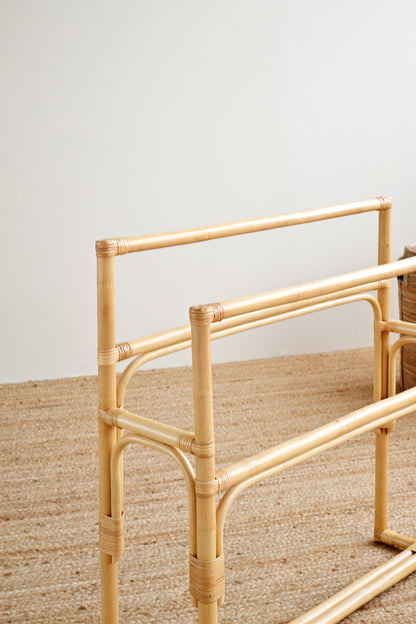 Natural Rattan Towel Hanger 3
