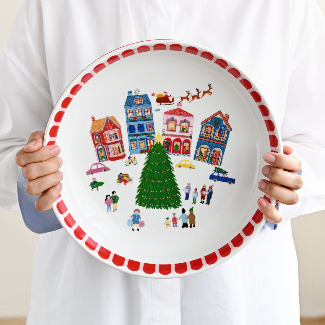 Night Before Serving Bowl - 30cm