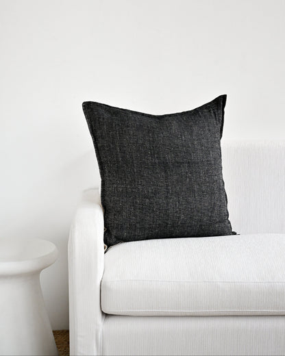 Nisha Charcoal Cushion Cover - 55cm x 55cm