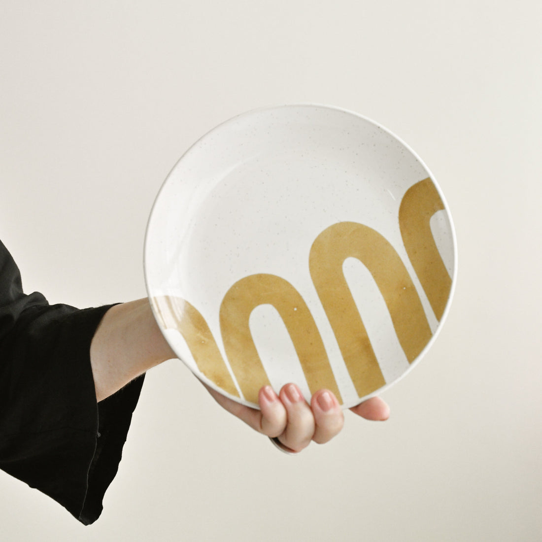 Nomad Side Plate 21cm - Amber 