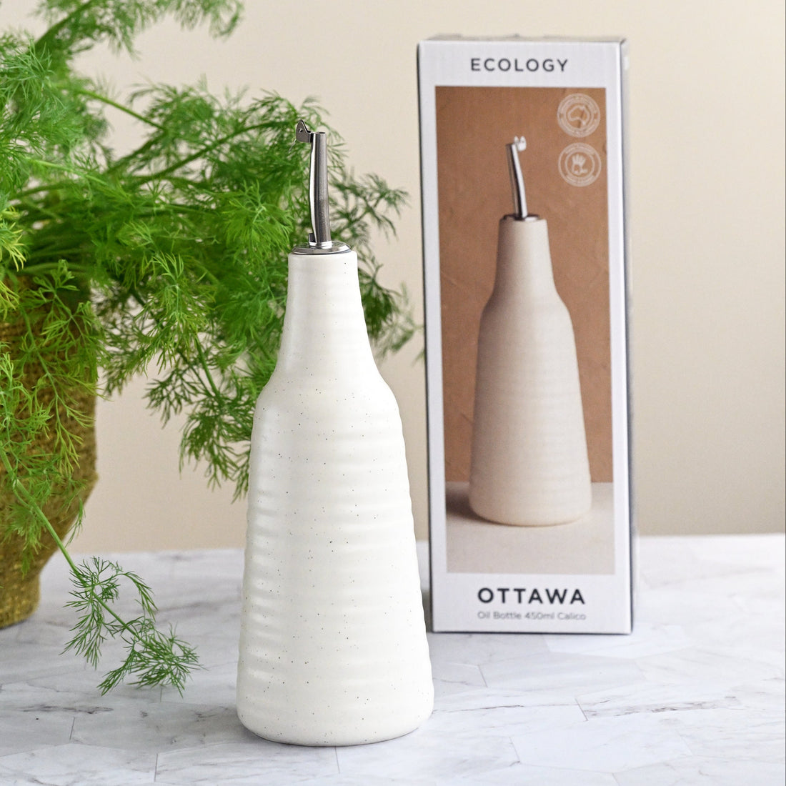Ottawa Oil Bottle 450ml - Calico