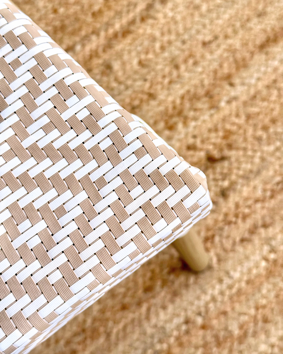 Outdoor Wicker Bench