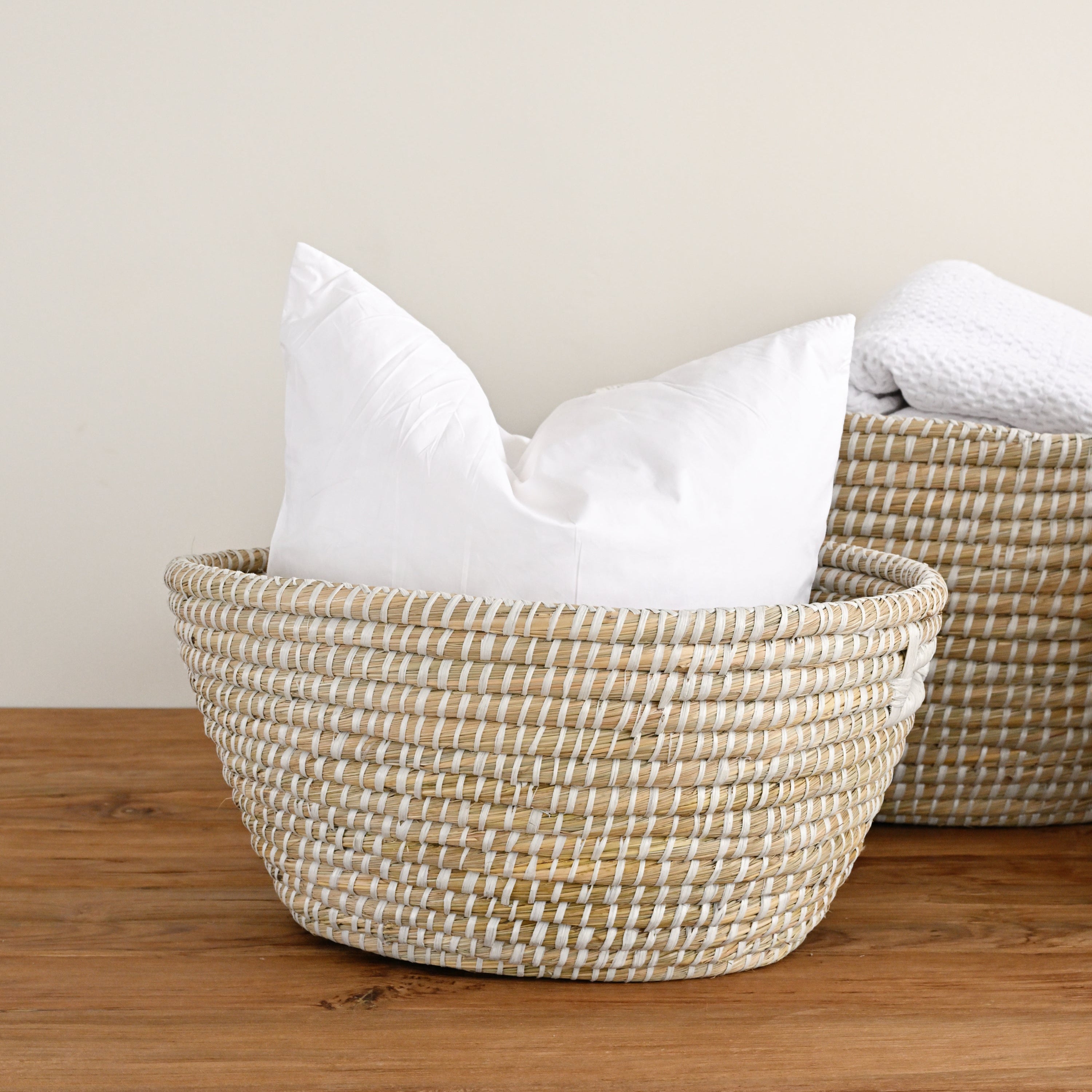 Oval Palm Leaf Basket 2