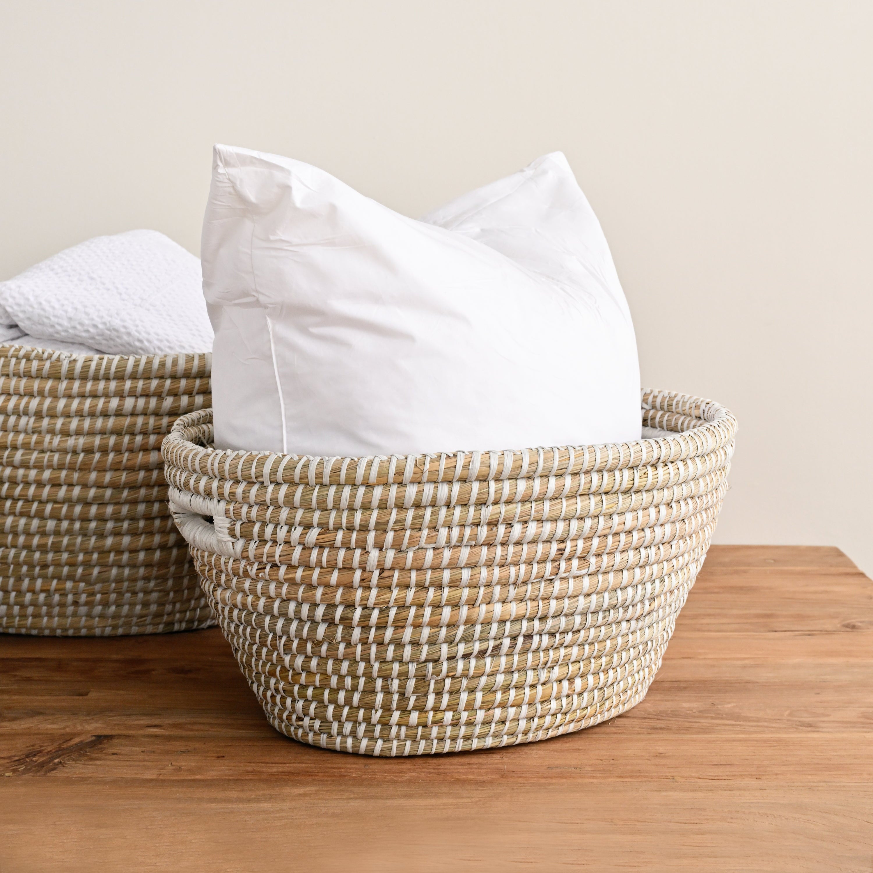 Oval Palm Leaf Basket 5
