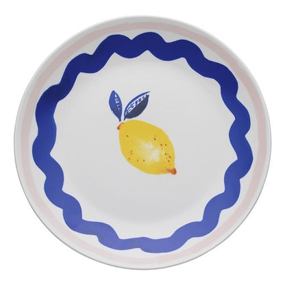 Porto Riviera Side Plate 20.5cm - Lemon