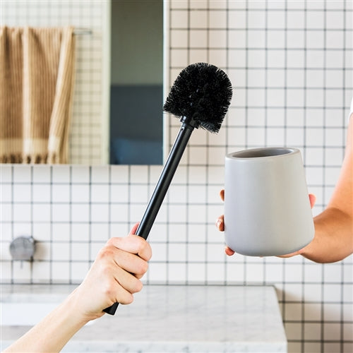 Porto Hudson Toilet Brush Holder - Grey