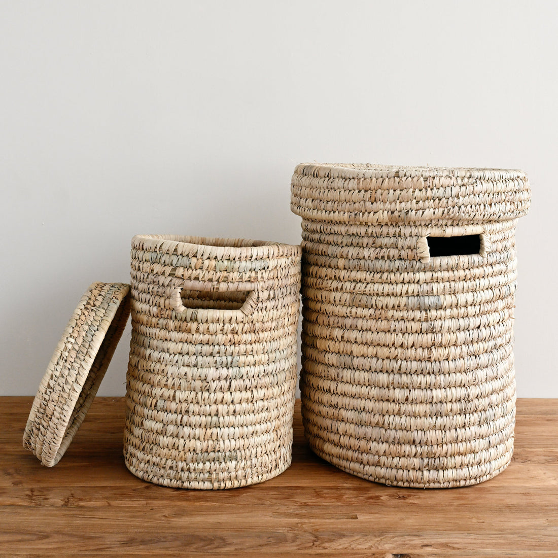 Palm Cove Laundry Basket with Lid