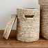 Palm Cove Laundry Basket with Lid 2