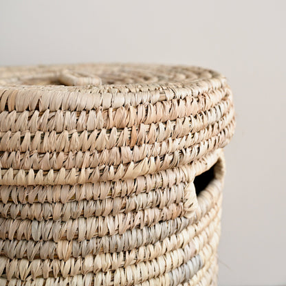 Palm Cove Laundry Basket with Lid 7