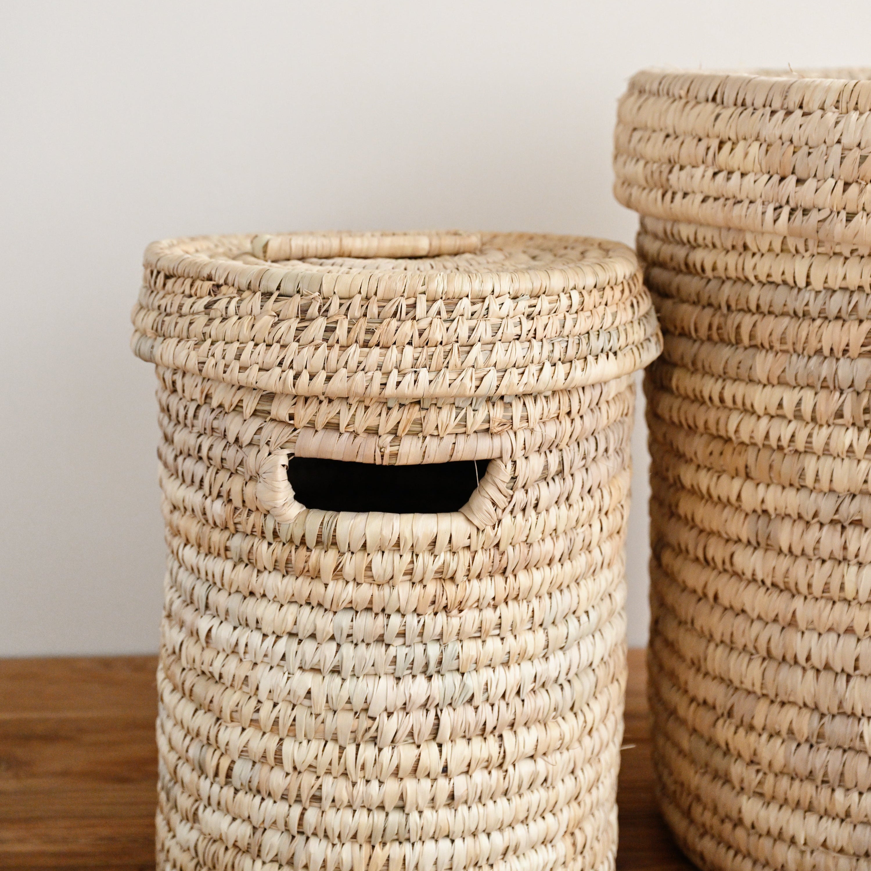 Palm Cove Laundry Basket with Lid 9