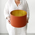 Paprika Linen Lampshade 3