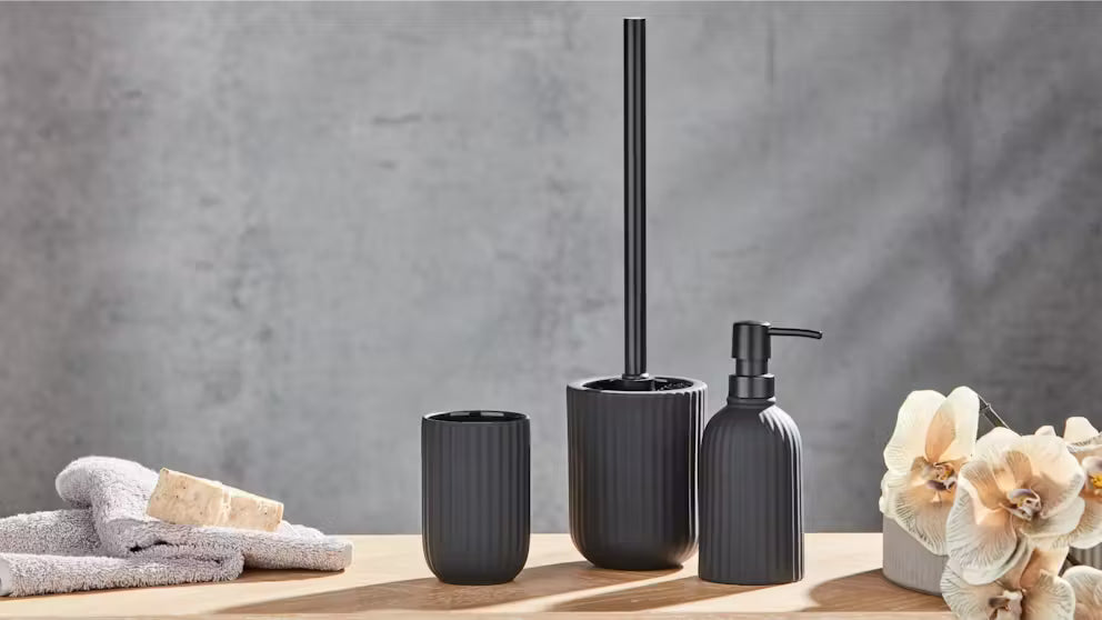 Porto Soho Soap Dispenser - Black