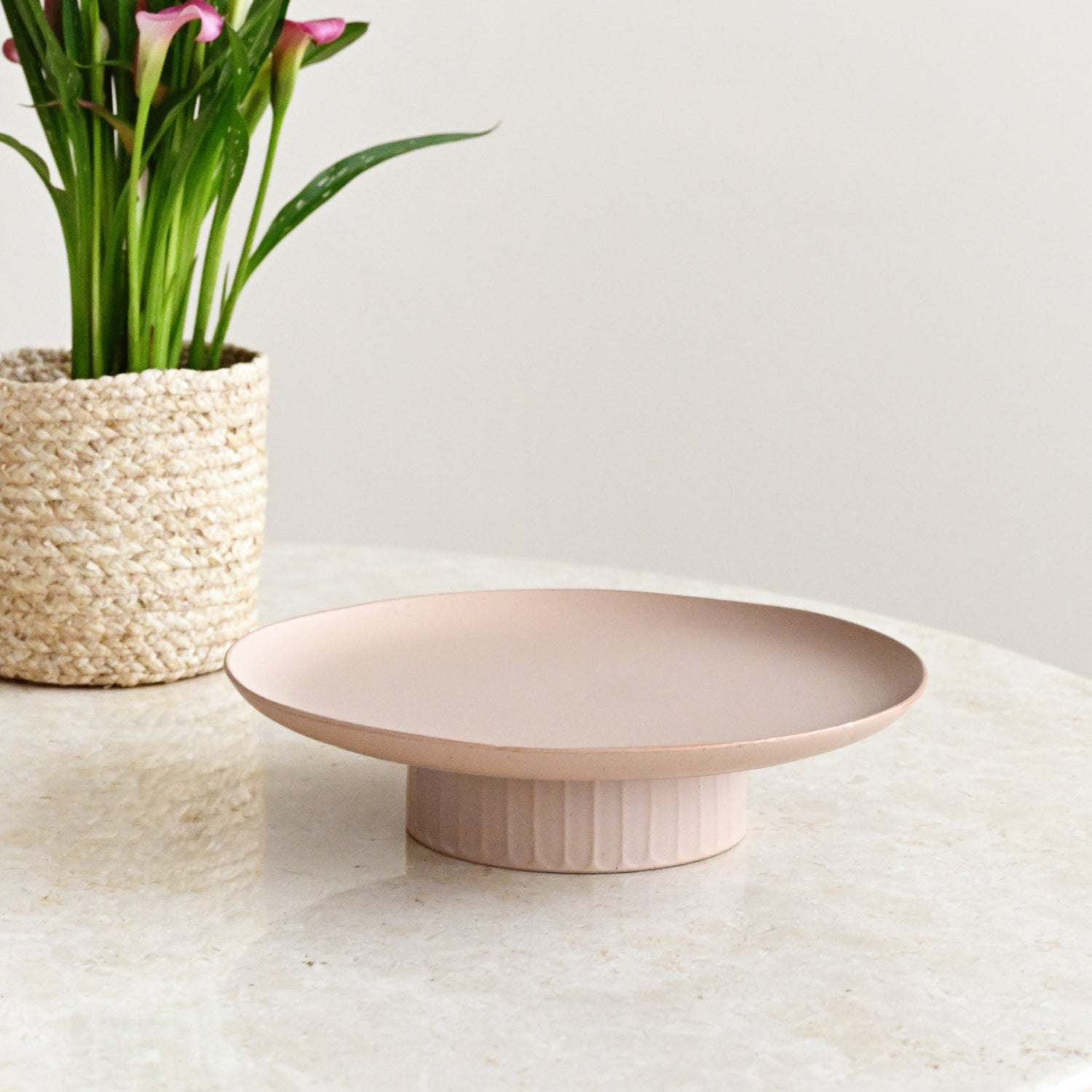 Portsea Blush Footed Cake Stand
