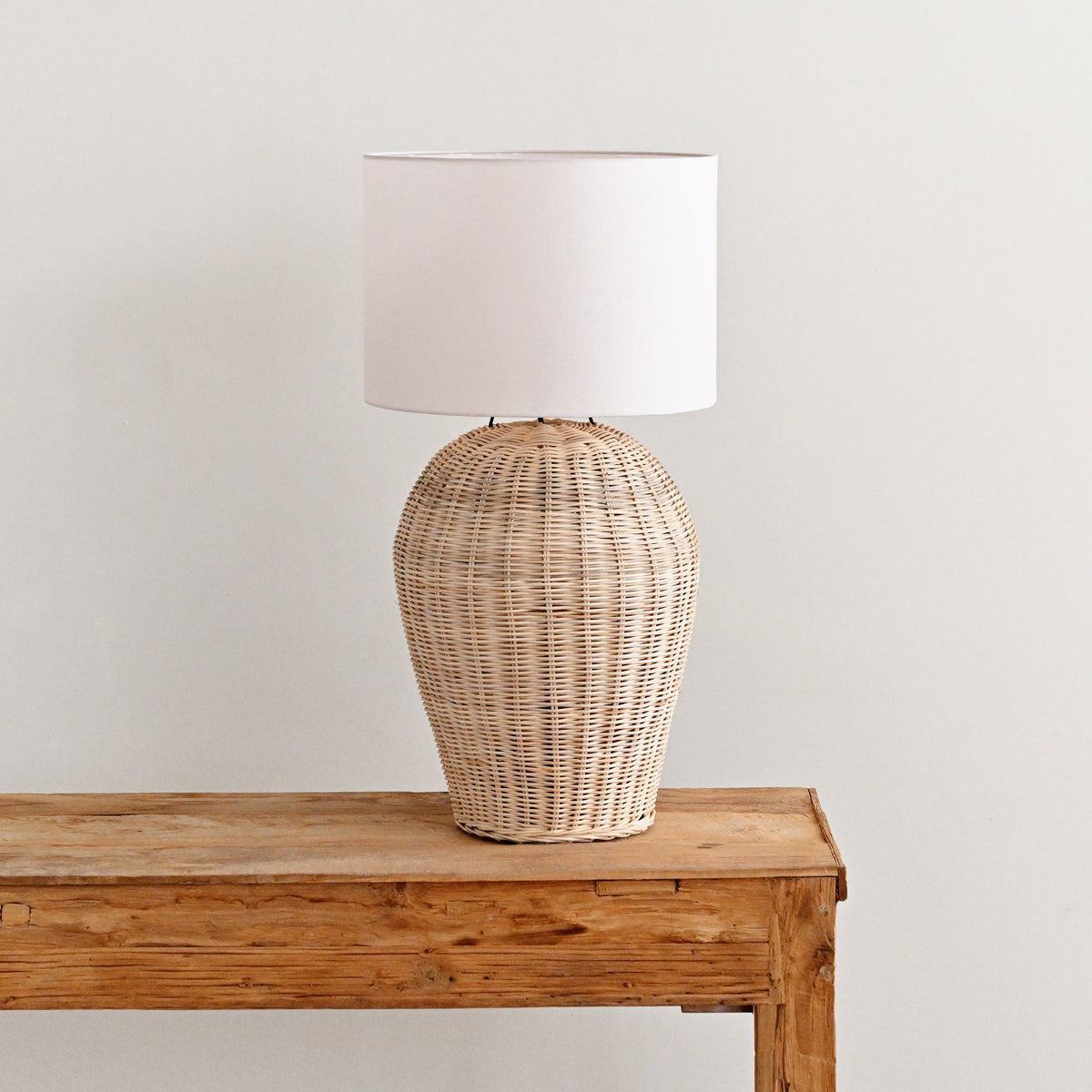 Rattan Table Lamp – Island Living
