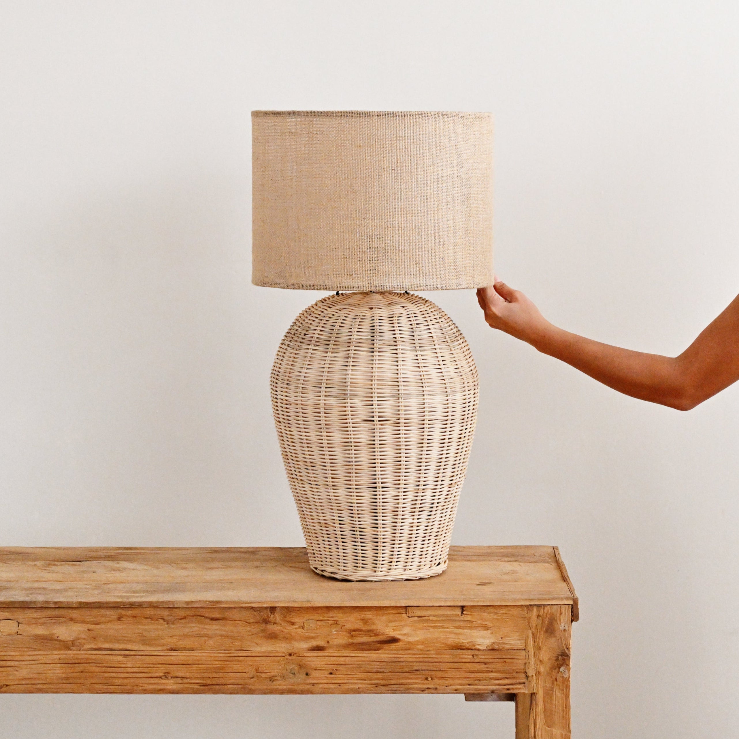 Rattan Table Lamp 7
