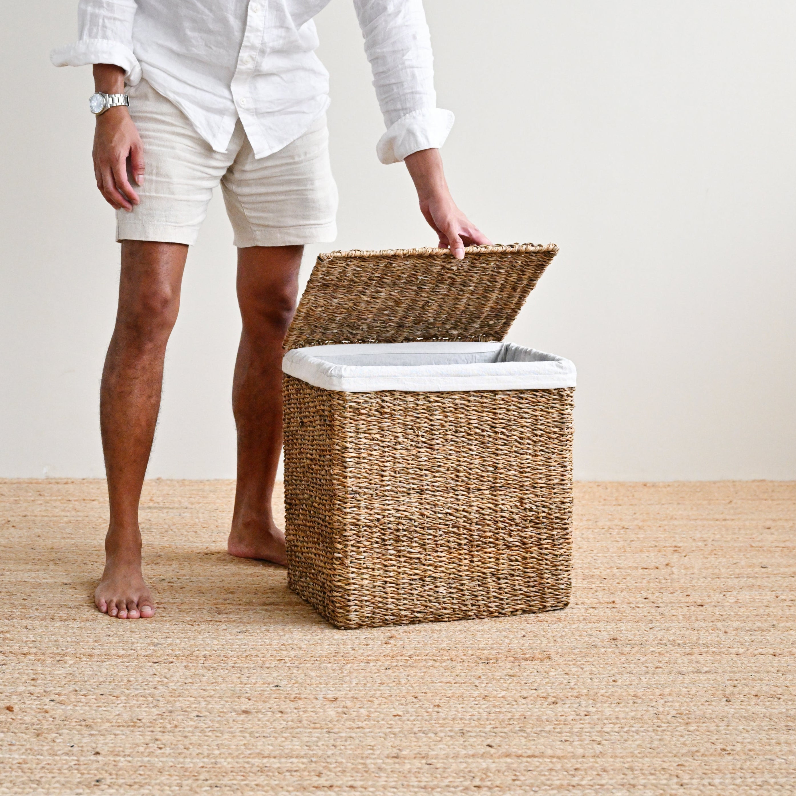 Rectangle Laundry Basket 3