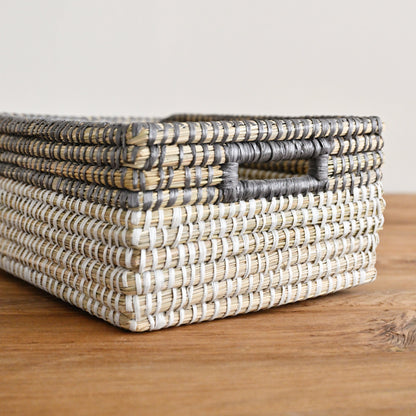 Rectangle Seagrass Storage Tray 5