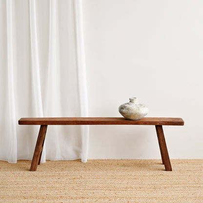 Recycled Teak Bench 2