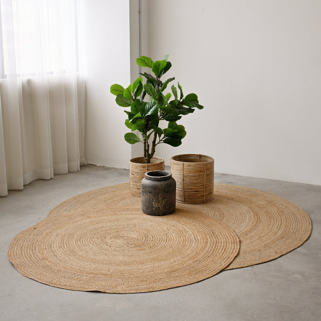 Round Jute Rug