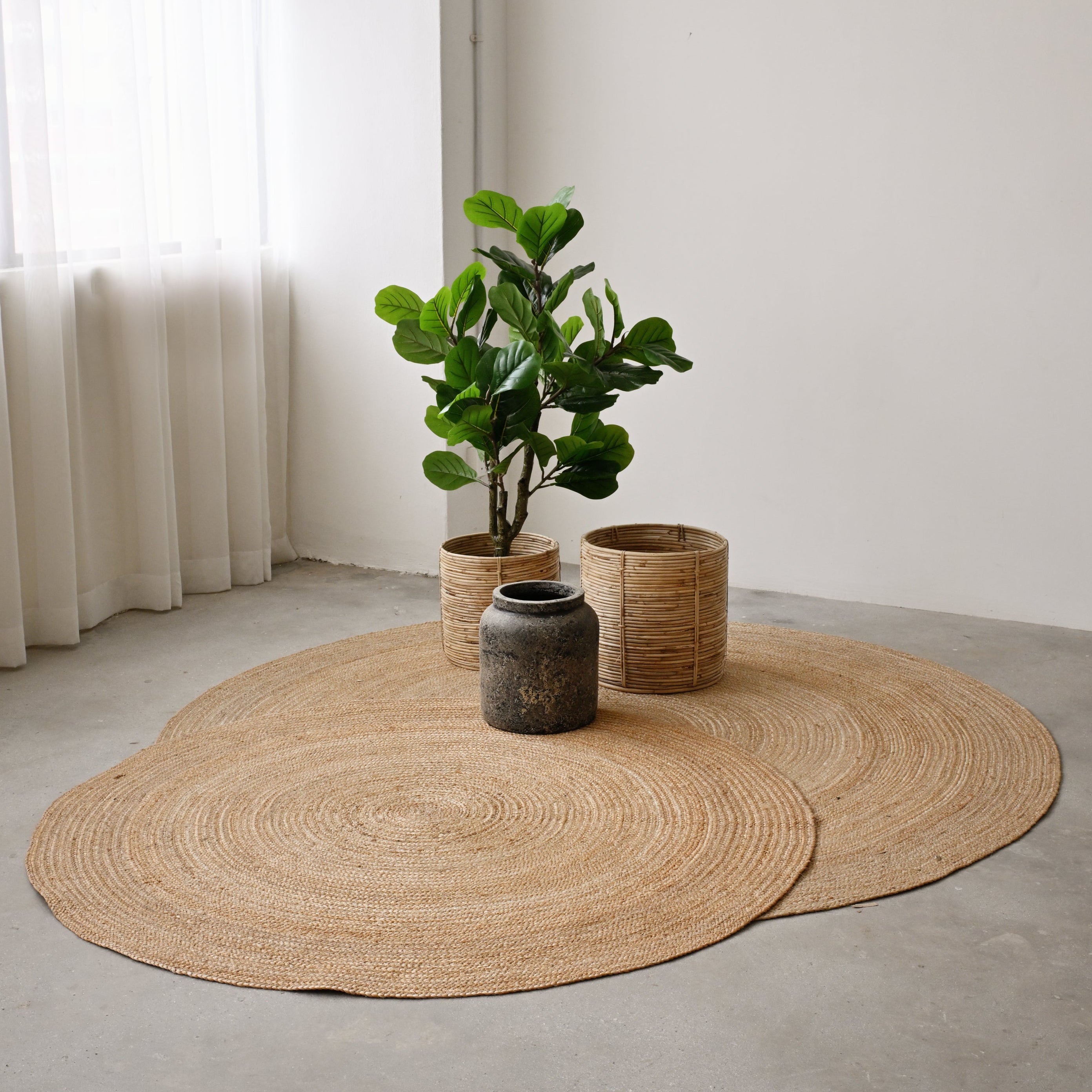 Round Jute Rug