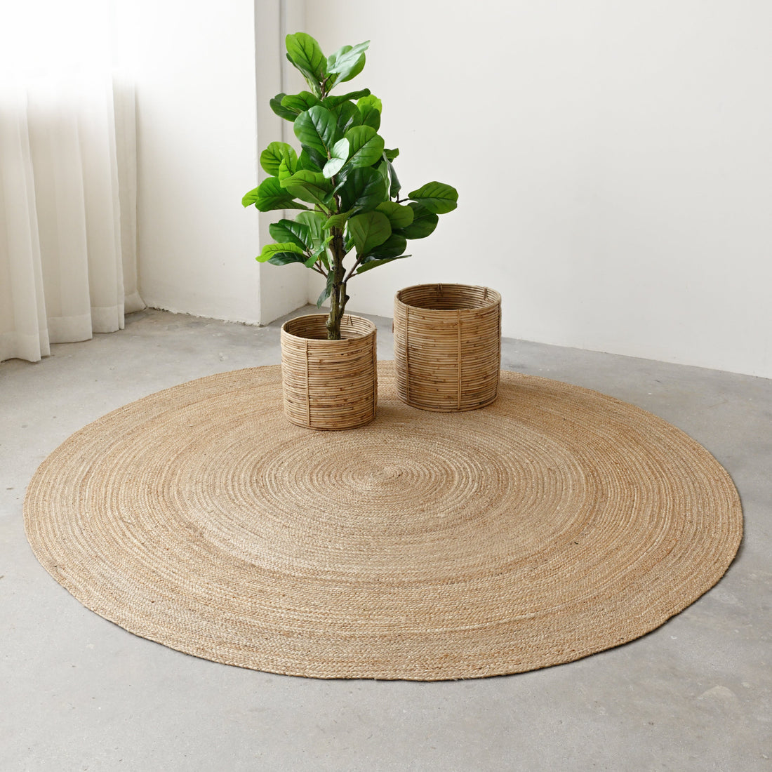 Round Jute Rug 3