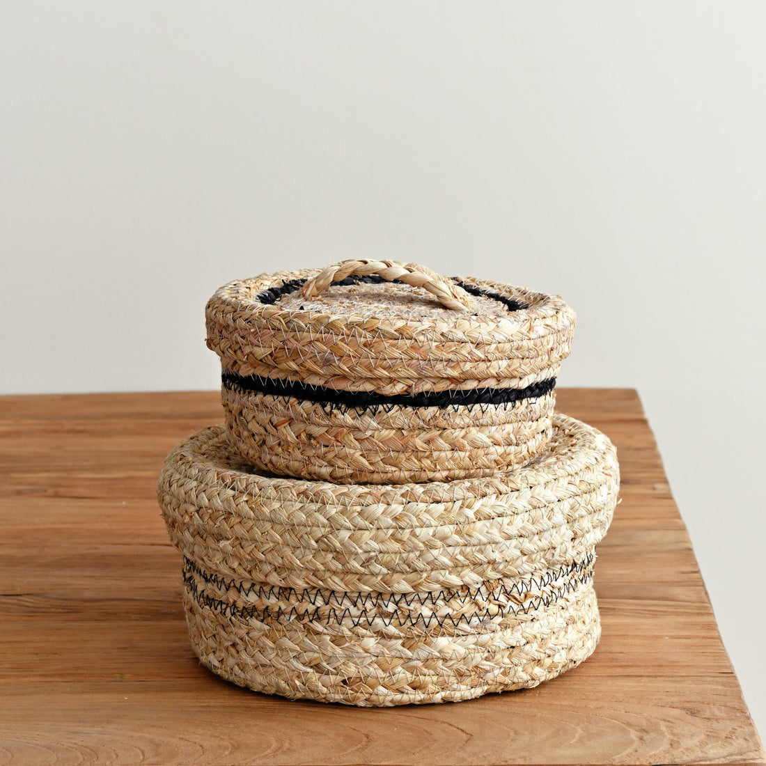 Round Tiffin Basket - Set of 2 7