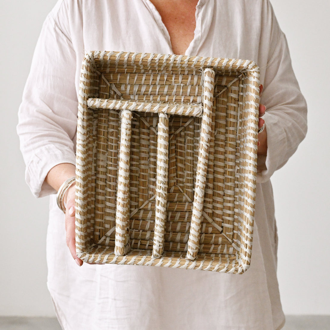 Seagrass Cutlery Basket