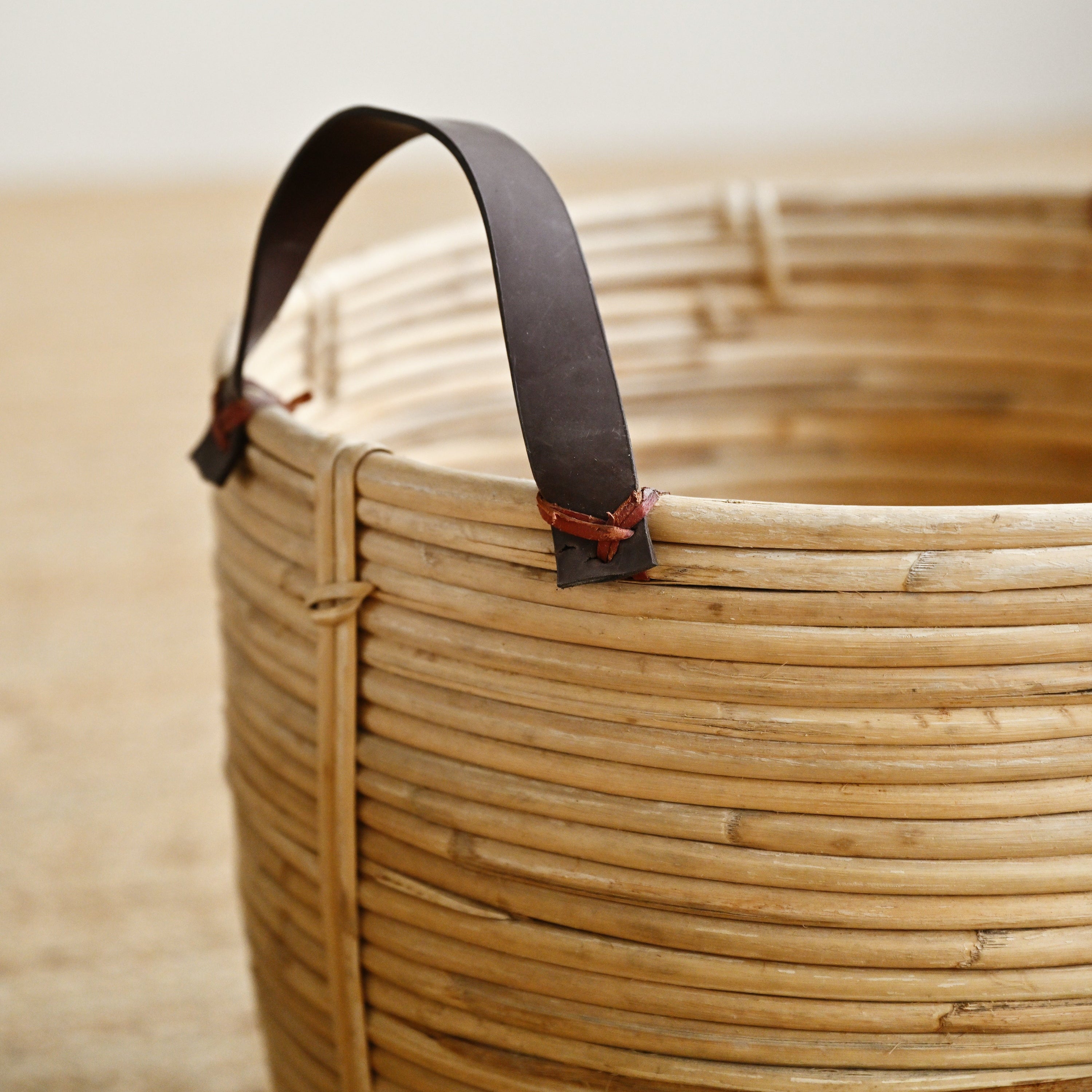 Seaside Rattan Basket with Handles 3