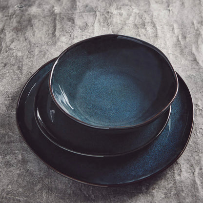 Series Dinner Set Teal (12 pcs)