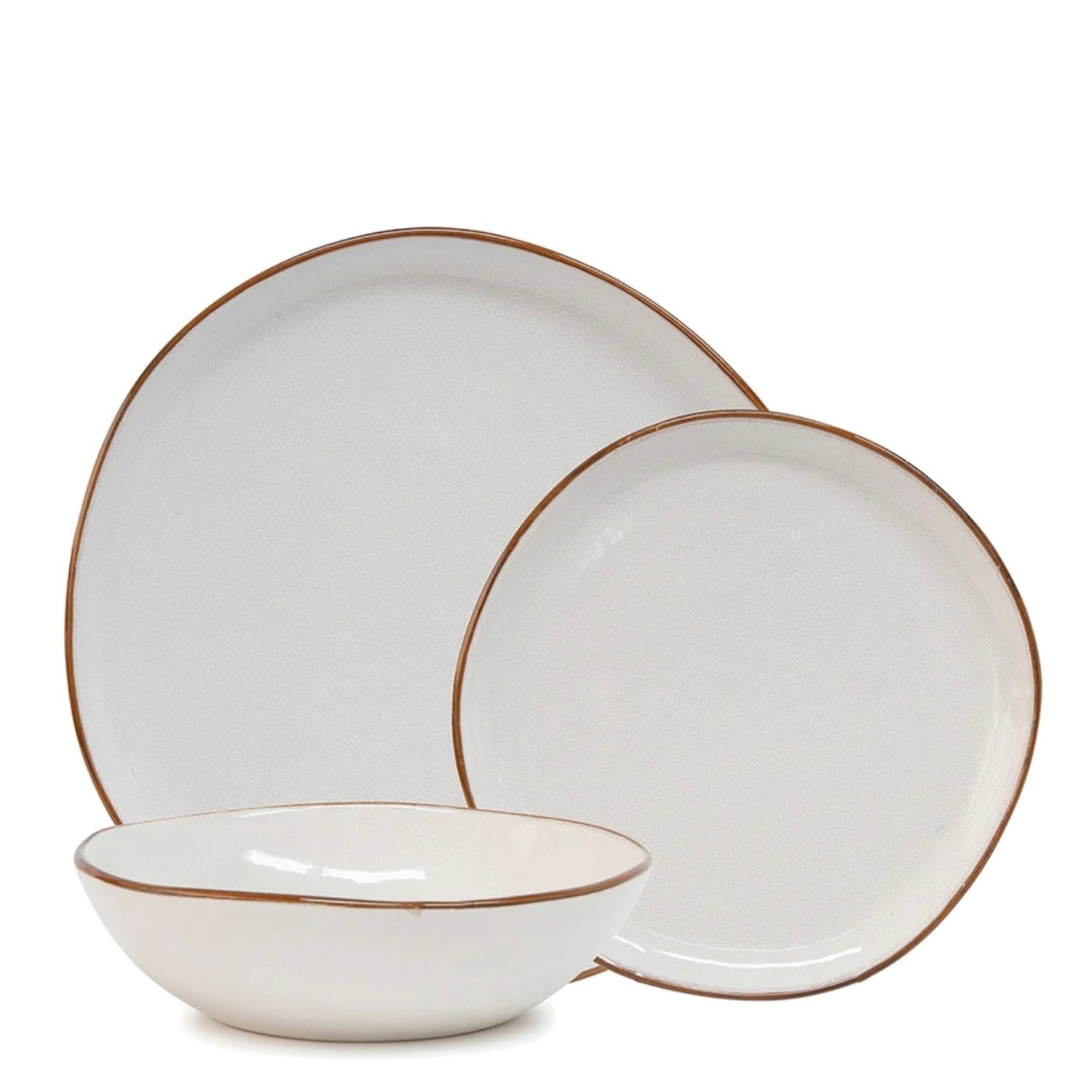 Series Dinner Set Vanilla (12 pcs)
