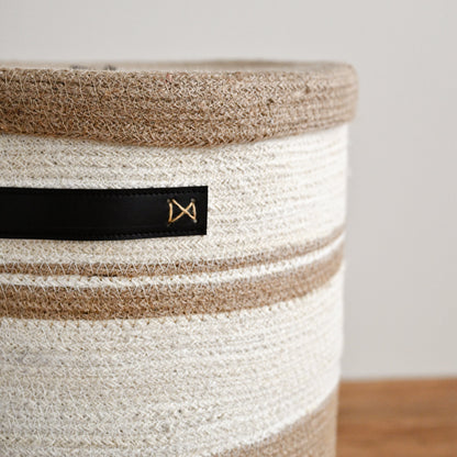 Shoreline Laundry Basket with Lid 1`