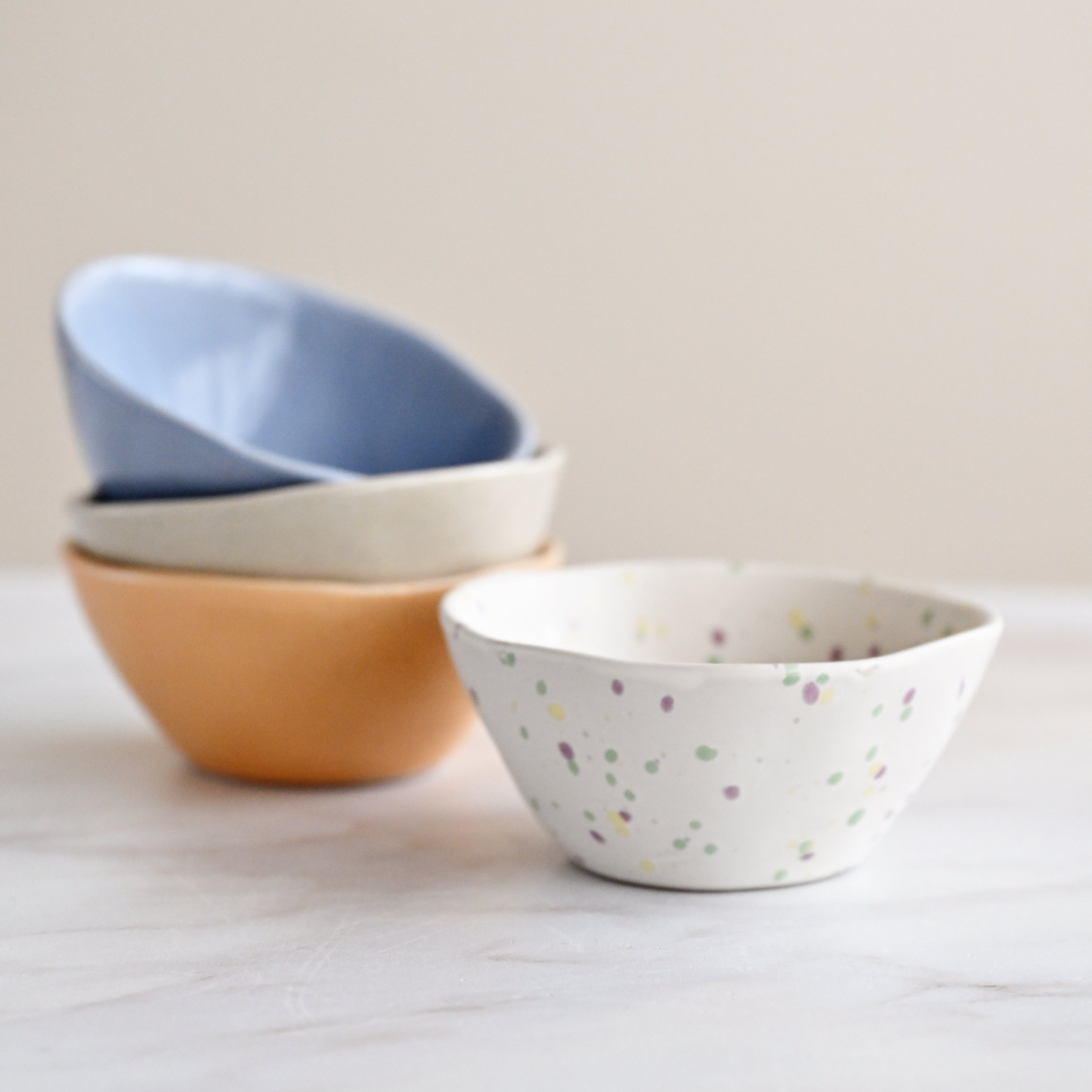 Speckle Dip Bowl - Set of 4 1