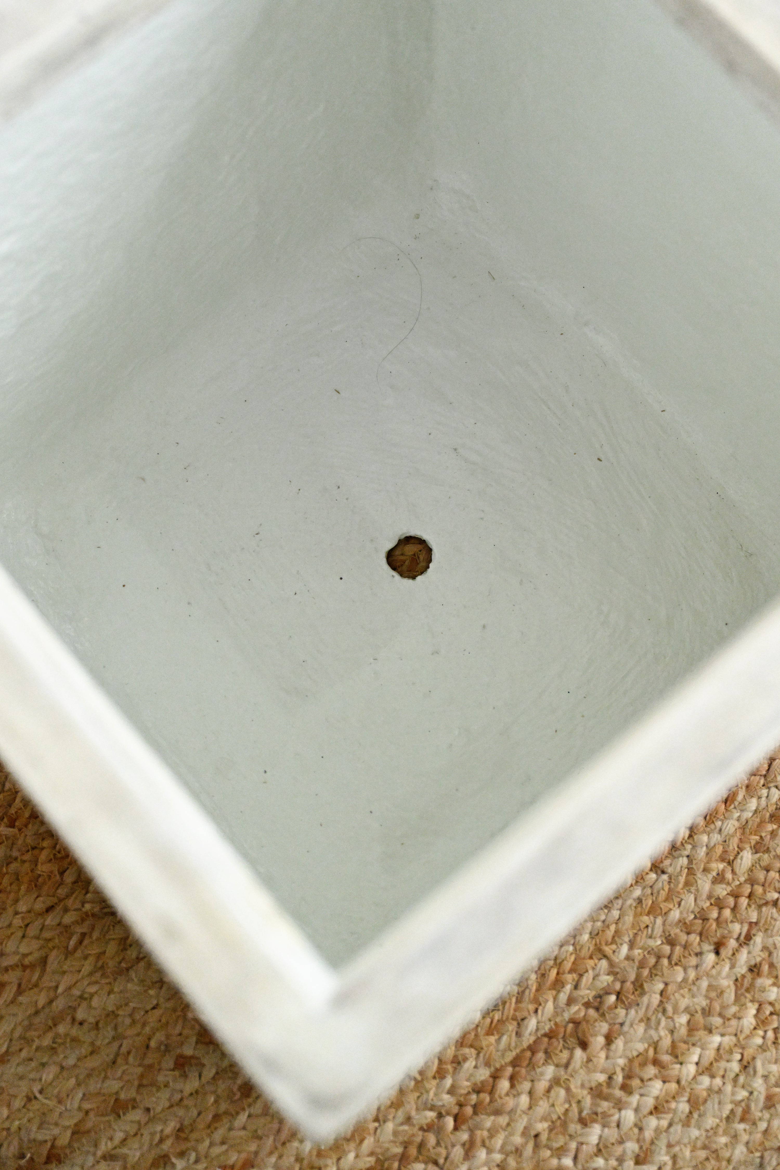 Oyster Square Concrete Planter