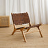 Strap Chair Dark Brown